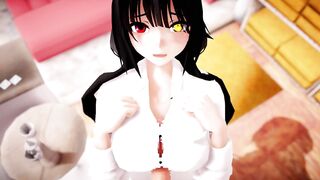 MMD - Kurumi Sloppy Boob Screwed
