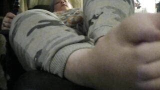 Feet Play into PJs