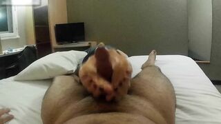 Using my Soft Soles to satisfy my Master - pov Devils Pedicure