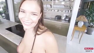 Big Boobed Czech Teenagers Sofia Lee inside point of view