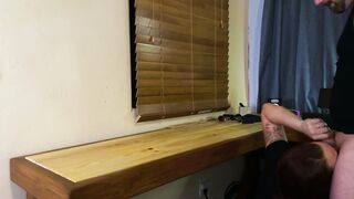 Amateur Fiance Throat Plowed and Plowed Rough