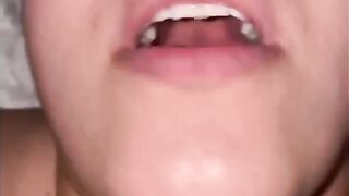 Rim Job Ends with a Sloppy Snatch and a Jizzed