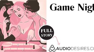 Game Night | Anal Three-Way Naughty Audio Sex Story ASMR Audio Porn