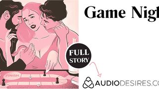 Game Night | Anal Three-Way Naughty Audio Sex Story ASMR Audio Porn