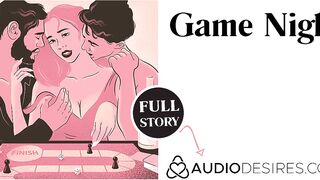 Game Night | Anal Three-Way Naughty Audio Sex Story ASMR Audio Porn