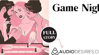 Game Night | Anal Three-Way Naughty Audio Sex Story ASMR Audio Porn