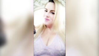Cellphone Sex Tape Of Hot cougar Nikki Inside Light Lavender Underwear