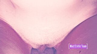 Pantyless sluts Doggy Style Fucks into the Kitchen with Leaking Cummed