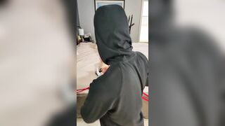 The Barefoot beauty's Tantalizing Breasts to Foot Tickle Trap with Full Fetish
