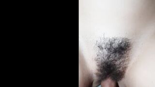 Fucking the Luscious Unshaved Snatch of the Young Woman