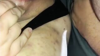 Filling Girlfriends Snatch with Piss