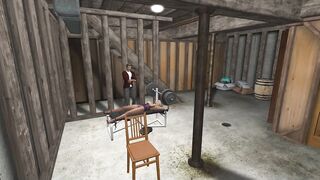 Weight Rack Bdsm into Tights