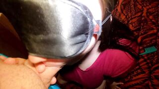 Step Sis Gets Long Cum Load inside her Hair