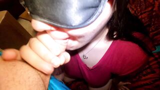 Step Sis Gets Long Cum Load inside her Hair