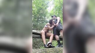 Went out inside the Forest to Peeing and Gives a little Teaser
