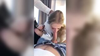 Snapchat Bimbo Niafoxo Cheating Fiance Blows Penis while Shes Home alone