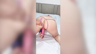 Super Sexy milf Loves her Dildos and Gets Rough into the Butt Part