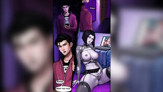 HOTTIE SHORT HAIR WIZARD THROUGH SPACE ACCIDENTALLY HAD a 3SOME SURPRISE
