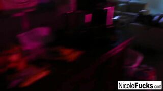 Hottie Nicole Aniston films Bae red-fellatio Tana before making her