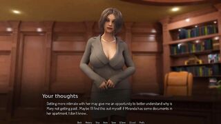 College Tied:Schoolgirl is Fingered the Principal inside her Office-Ep20