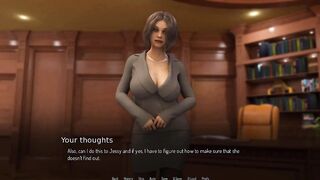 College Tied:Schoolgirl is Fingered the Principal inside her Office-Ep20