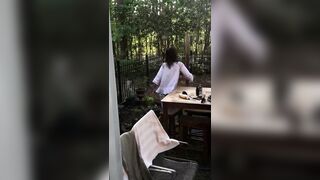 STEPMOM BBQ BUTT 90lbs xxxSMALL SMALL TAN ROUGH BODY FLASHING SNATCH DRIVING