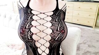 HOT cougar Teases Pure Step Son inside Bedroom. with her Beauty English