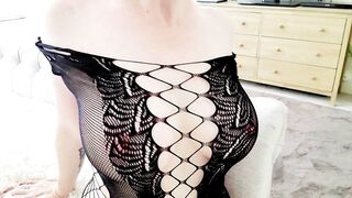 HOT cougar Teases Pure Step Son inside Bedroom. with her Beauty English