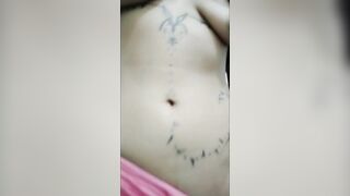Adorable eastern Barely Legal Having Fun with her Titties and Snatch and Squirting on
