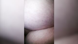 SSBBW Riding Big Sex Toy until Leaking Orgasm