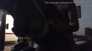 Having fun with african thicc 19 year old