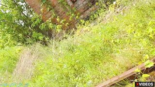 Real Outdoors Cum Lingerie