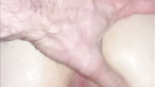 Snatch to ANAL Three-Way with her Fave Vibrator