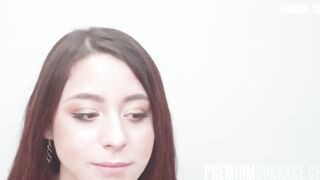 PremiumBukkake - Rebeka Brown swallows 63 big mouthful cumshots