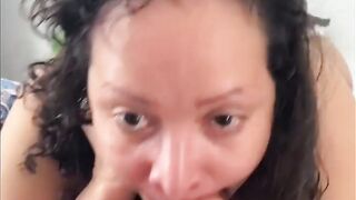 Anna Maria Hispanic big black dick pov head