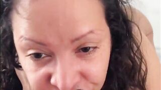 Anna Maria Hispanic big black dick pov head