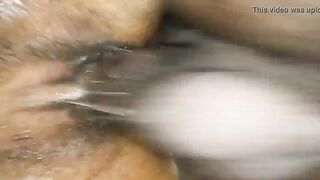Fucking a young hooker raw from the back.