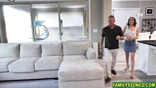 Sera Ryder sneaks in her parents room and fucks them