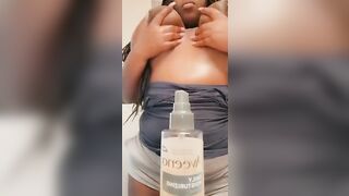 Huge Booby Rub down