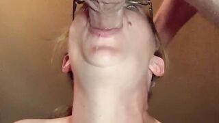 Rough Soak Throat and Doggy Style Banged!