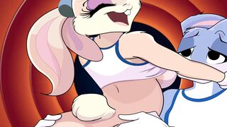 SPACE JAM| NINFOMANA LOLA BUNNY FUCKS BUGS BUNNY! |LOONEY TUNES