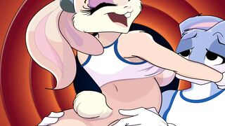 SPACE JAM| NINFOMANA LOLA BUNNY FUCKS BUGS BUNNY! |LOONEY TUNES