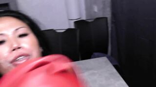 chinese sexy Suki is doing a homemade Gang Bang Party