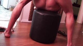 Long Butt Blonde Gets Plowed till Coming