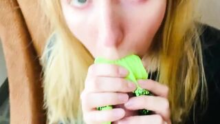 Noel Hawk Stars inside a CRAZY LUSTY BIMBO WANTS a LONG ROUGH 8” PENIS