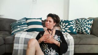 1 LAST ORGASM BERORE I GOT CAUGHT BY DADDY FEATURING MY LEAKING TIGHT SOAK VAGINA