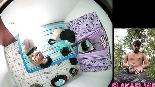 Espiei Alerquina PJT X pelada pela Câmera de segurança, Não
