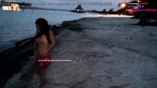 MY FIRST SCENE ON A BEACH WITH A STRANGER