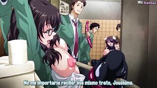 Drop out 2/2 ANIMATED ( School Women Training Gang Bang Anal Sex Toy Vibrators Submissive Slaves Piss Cum Gape