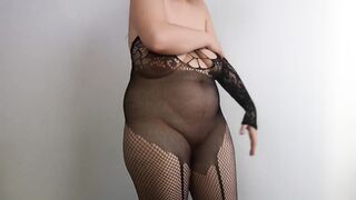 Bodystockings try on